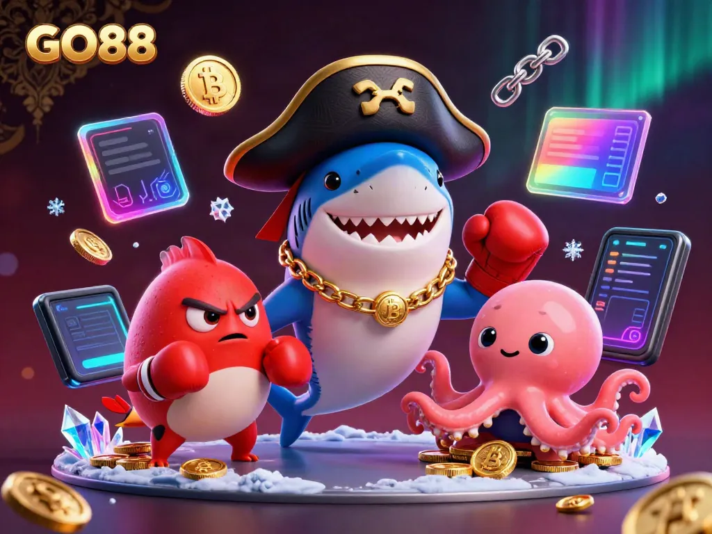 Experience thrilling gameplay at GO88 with exciting characters and vibrant casino elements.