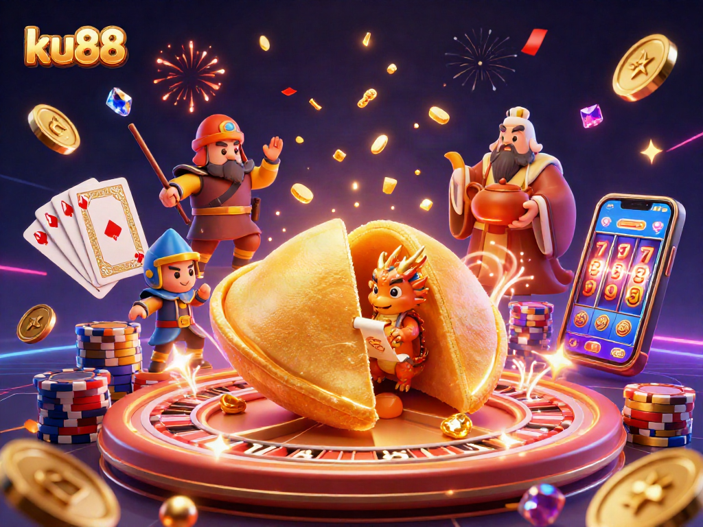 Experience thrilling wins at ku88 with vibrant casino characters and dynamic gaming elements.