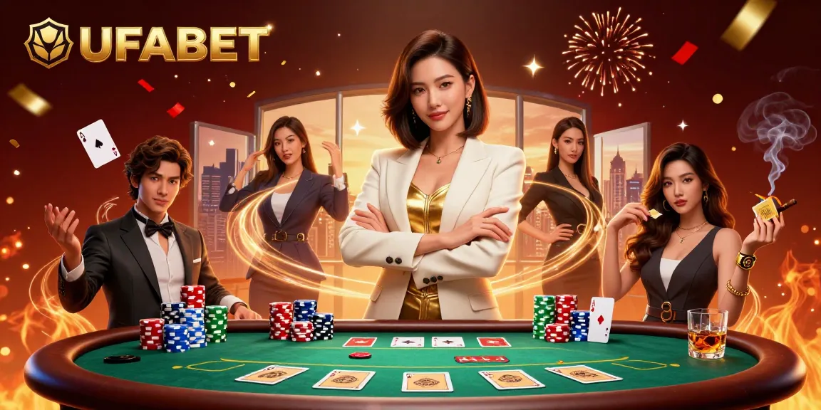 Experience high-stakes action at UFABET with dynamic poker gameplay and vivid casino elements.