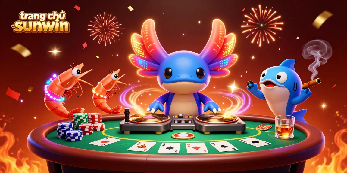 Experience gaming excitement at trang chủ sunwin with vibrant casino characters and dynamic elements.